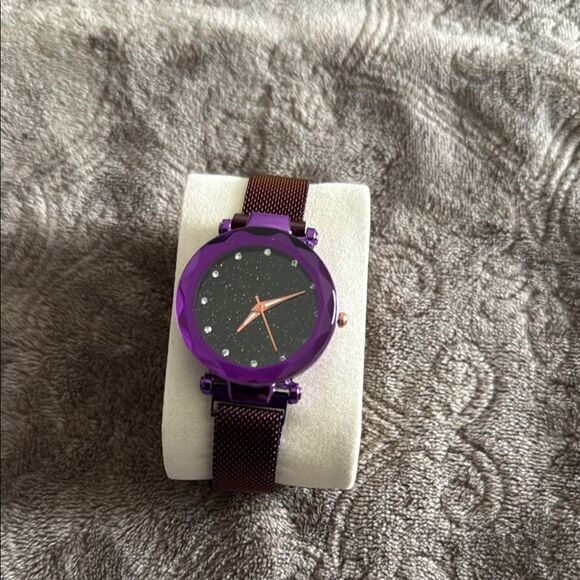 Purple Watch with Glitter Dial main image 4